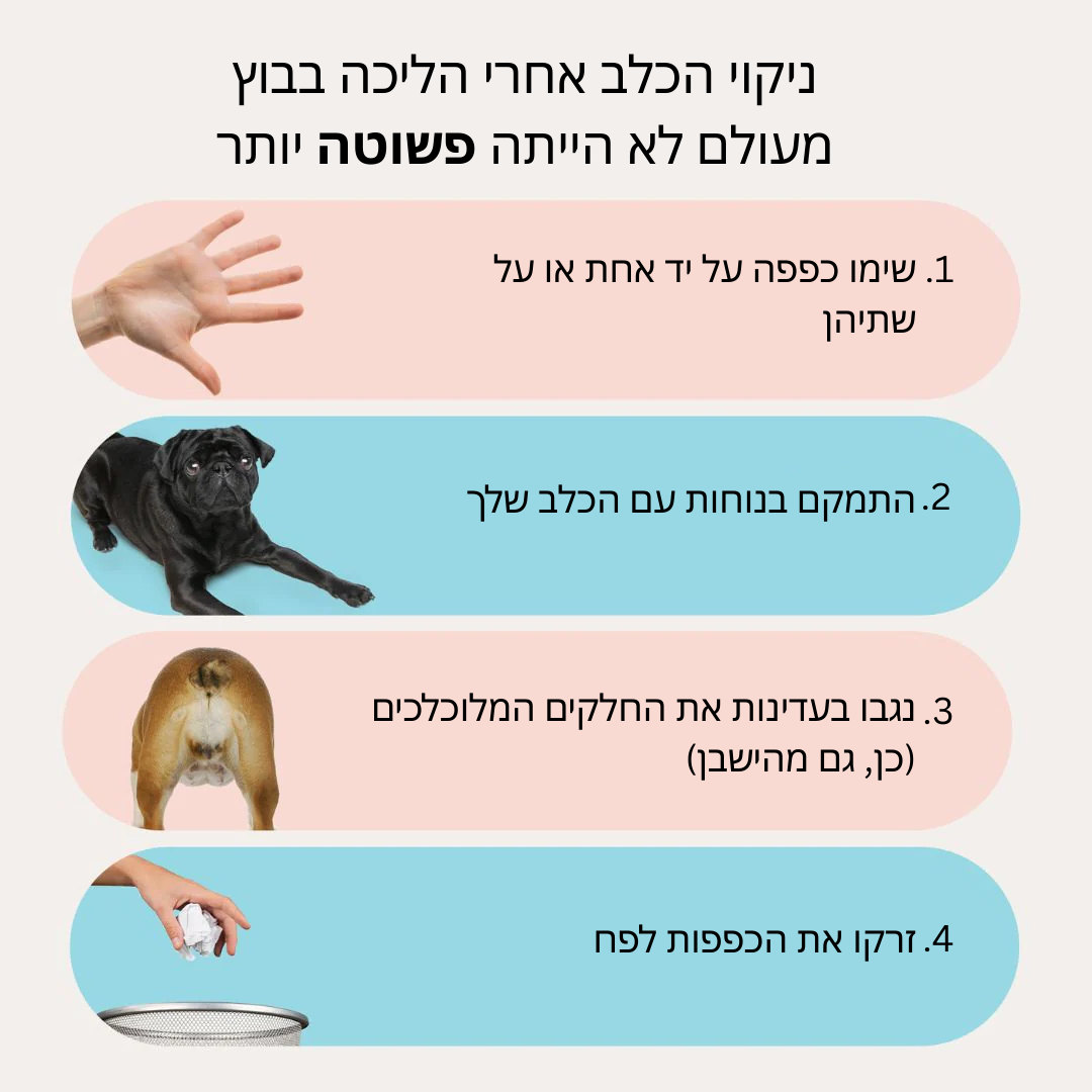 כפפות טיפוח - Mishka Pro