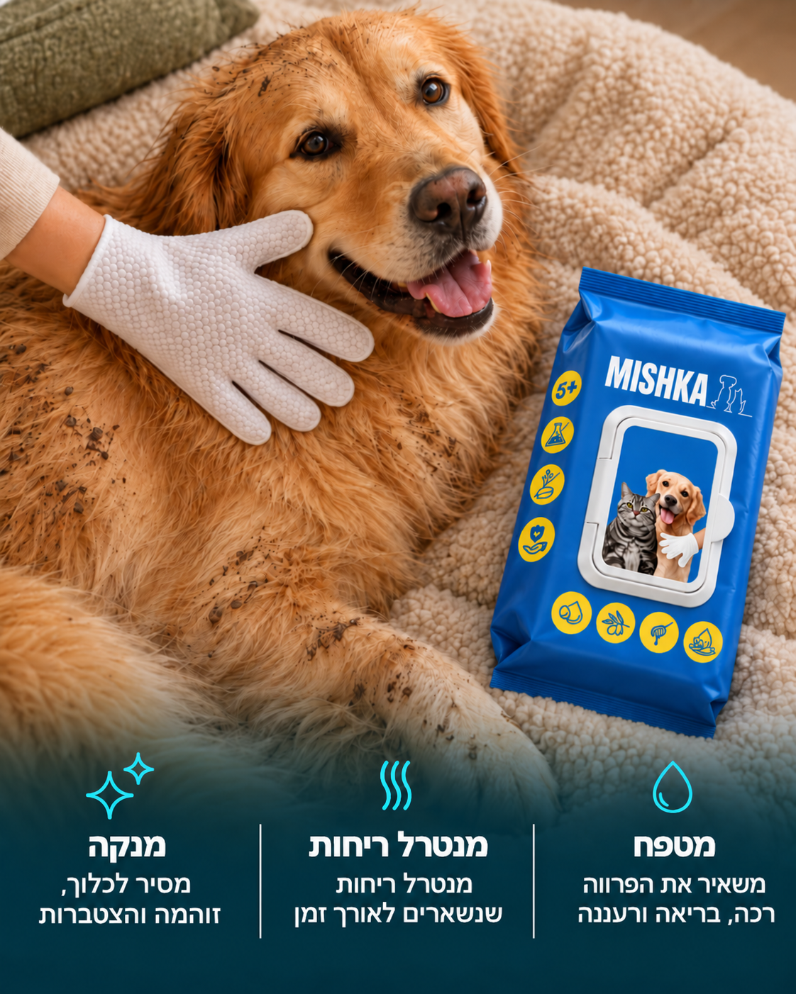 חושבים שהברשה שומרת על הכלב נקי? תחשבו שוב